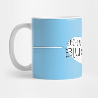 ATD heart Blue Heat Mug